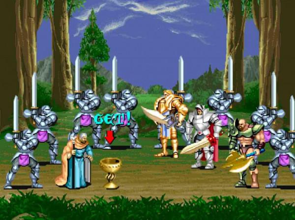 經典遊戲《圓桌騎士》斧男果然覬覦王位，通關後真的去拿聖盃