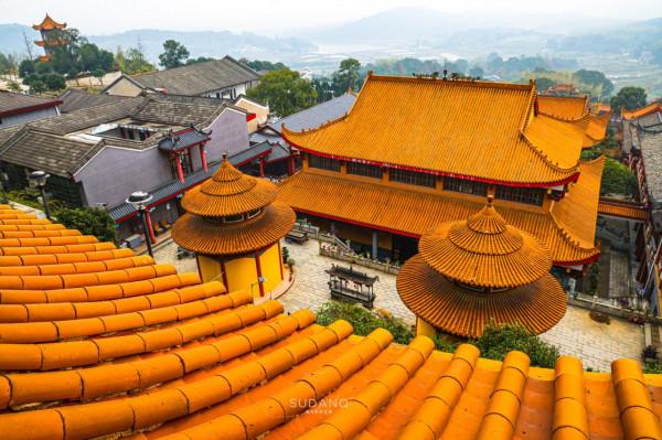 湖南有座古剎，相傳被“五條龍”守護，是湘潭境內四大古剎之一