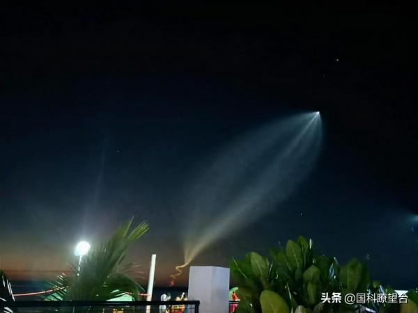 中國火箭升空，菲律賓出現奇異天象，大國重器就是這麼的超乎想象
