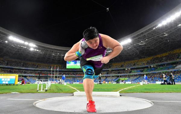 田徑——女子鉛球決賽賽況 田徑——女子鉛球決賽賽況