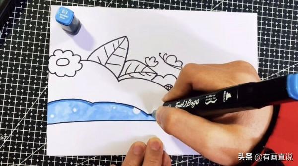 創意兒童畫:分享三款萬能背景畫法,卡通簡筆畫風格,收藏備用 創意兒童畫:分享三款萬能背景畫法,卡通簡筆畫風格,收藏備用