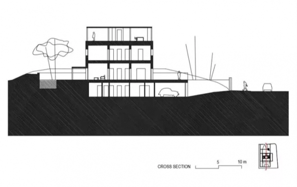 巴埃薩新作：“圓廳”之家，360度觀景臺