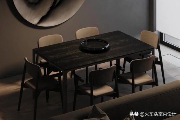 高階黑公寓設計，酷