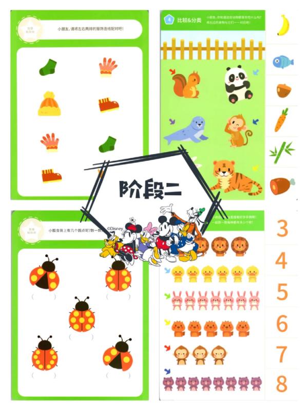 1-3歲是孩子邏輯思維萌發階段,300頁邏輯題卡輕鬆啟蒙孩子數學 1-3歲是孩子邏輯思維萌發階段,300頁邏輯題卡輕鬆啟蒙孩子數學