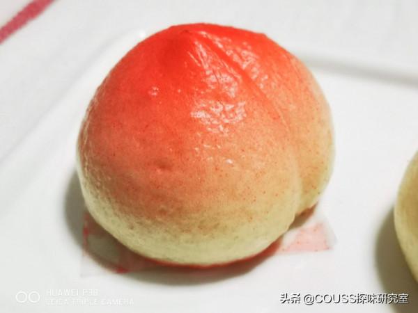 鬆軟香甜的壽桃包，這款中式點心好吃又討喜