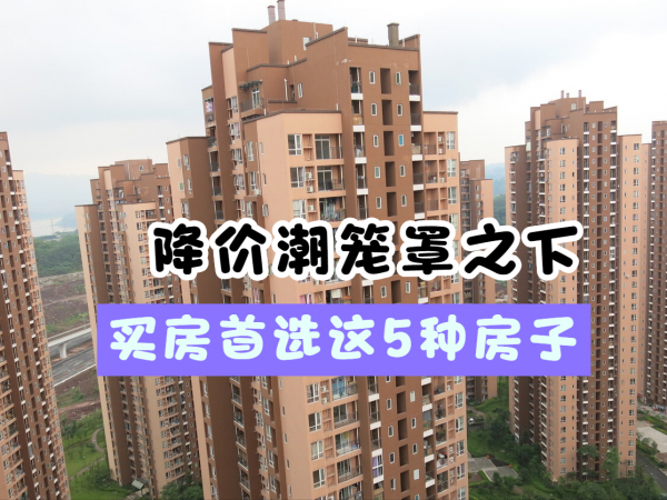 樓市降價潮籠罩之下，買房首選這5種房子，確保抗跌又好轉手