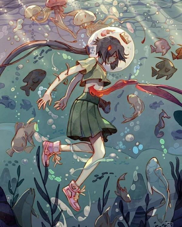 鍾愛精靈女巫，插畫師simz.art作品分享