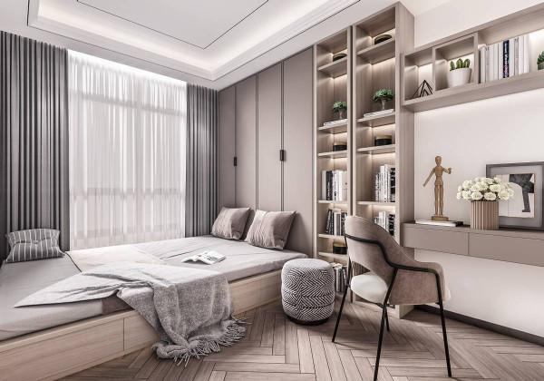 床頭櫃早過時了！現在小戶型流行這樣做，收納瞬間大2倍