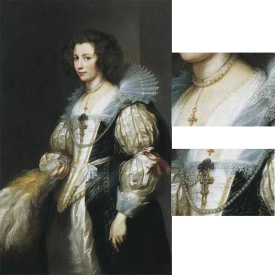 放大世界名畫，我們窺見過去的珠寶潮流