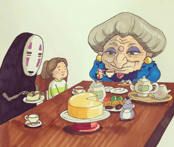 “抹黑”宮崎駿的插畫竟吸粉8萬!她筆下200斤的胖子讓人想到自己 “抹黑”宮崎駿的插畫竟吸粉8萬!她筆下200斤的胖子讓人想到自己