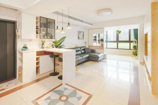 90㎡老舊二手房，不用任何拆改，變身為超實用婚房