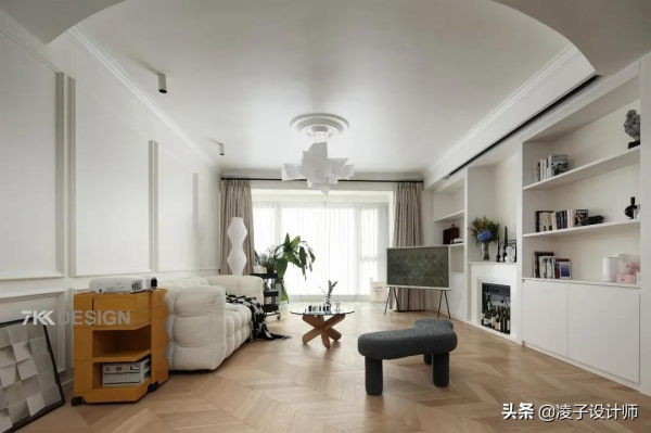 90後小姐姐的135㎡輕法式美家！簡約中不失浪漫優雅