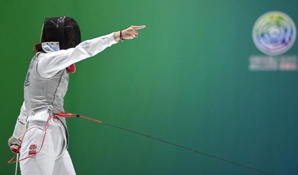 擊劍——女子花劍團體賽:福建隊奪冠 擊劍——女子花劍團體賽:福建隊奪冠