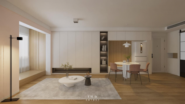 豎廳才是經典，進深5米6，客餐廳直線佈置，找到了“收納密碼”