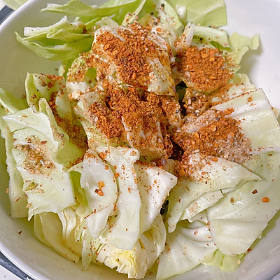 不到三塊的減脂美味——空氣炸鍋包菜