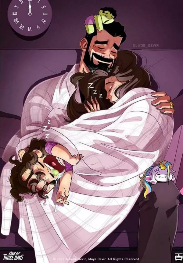 硬漢畫與嬌妻婚後“鬼畜”日常,562萬網友點贊:這愛情我也想要 硬漢畫與嬌妻婚後“鬼畜”日常,562萬網友點贊:這愛情我也想要