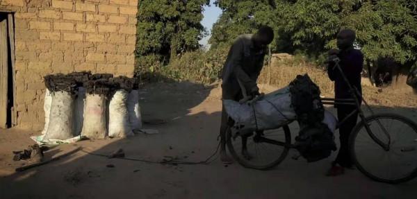 現實版活著，非洲小夥賣炭難度堪比取經，忙碌半個月收入不足百元