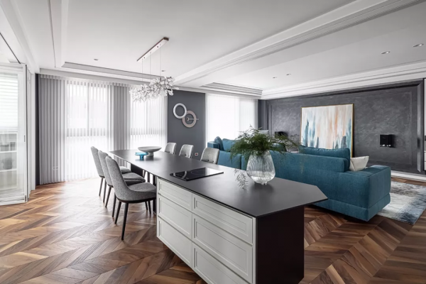 152m²現代美式,典雅中帶著淡淡的奢華與溫馨 152m²現代美式,典雅中帶著淡淡的奢華與溫馨