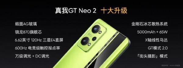 realme真我GT Neo2 2500價位給你驍龍870+5000mAh，不一樣的體驗