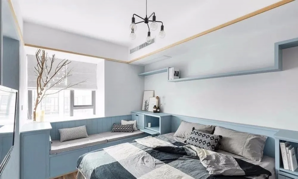 70平一居室，超大衣帽間，走廊收納櫃，陽臺榻榻米，都好喜歡