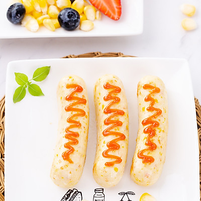 簡單幾步做好一盤爆汁雞肉玉米腸,快速搞定一餐飯 簡單幾步做好一盤爆汁雞肉玉米腸,快速搞定一餐飯