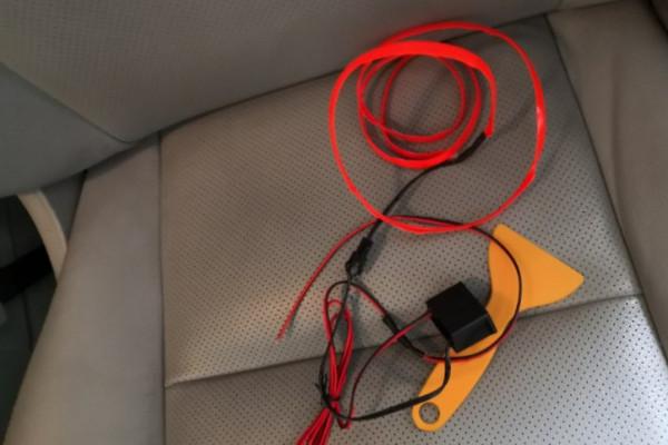 紅旗H7改裝車內氛圍燈，提升整體內飾環境氛圍效果！