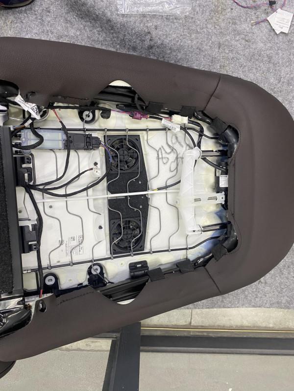 賓士GLE350改裝座椅通風，夏日炎炎這個配置最需要了