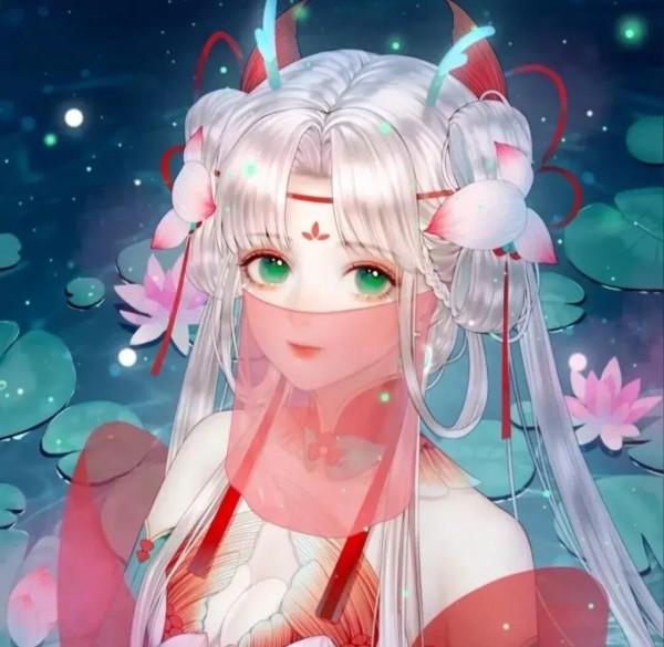 頭像｜動漫古風美人，秀色掩今古，荷花羞玉顏