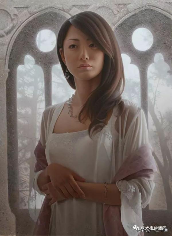 日本 岡靖知 寫實作品欣賞