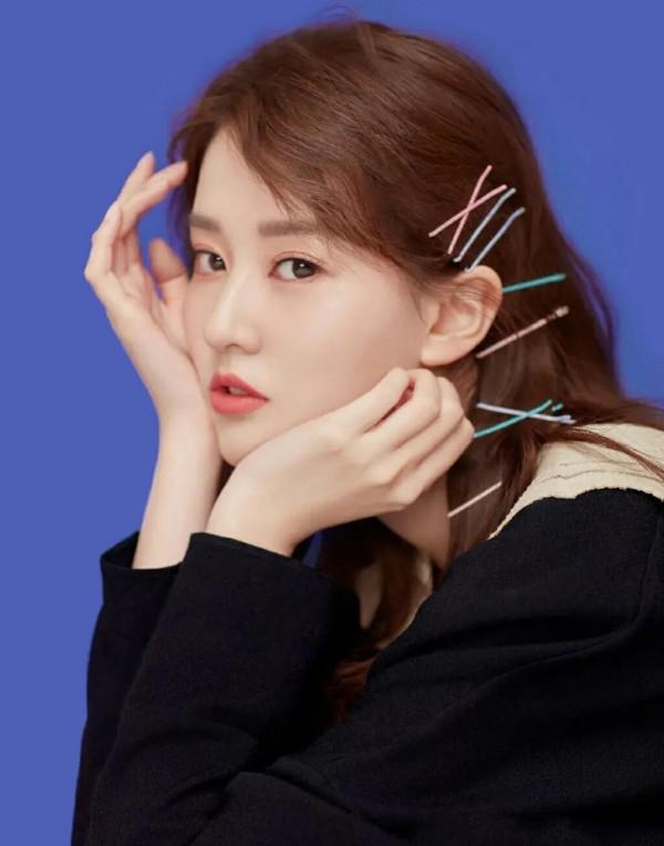 歡樂頌五美之一喬欣，膚白貌美，妥妥人間富貴花