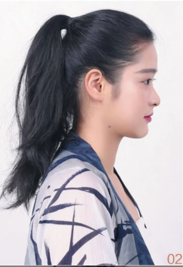 宋風造型：男性化高發髻