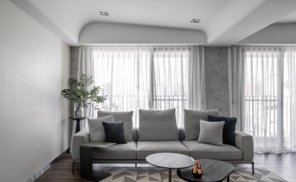 以純白敘寫歲月靜好!150平現代風與父母相鄰的雙拼宅 以純白敘寫歲月靜好!150平現代風與父母相鄰的雙拼宅