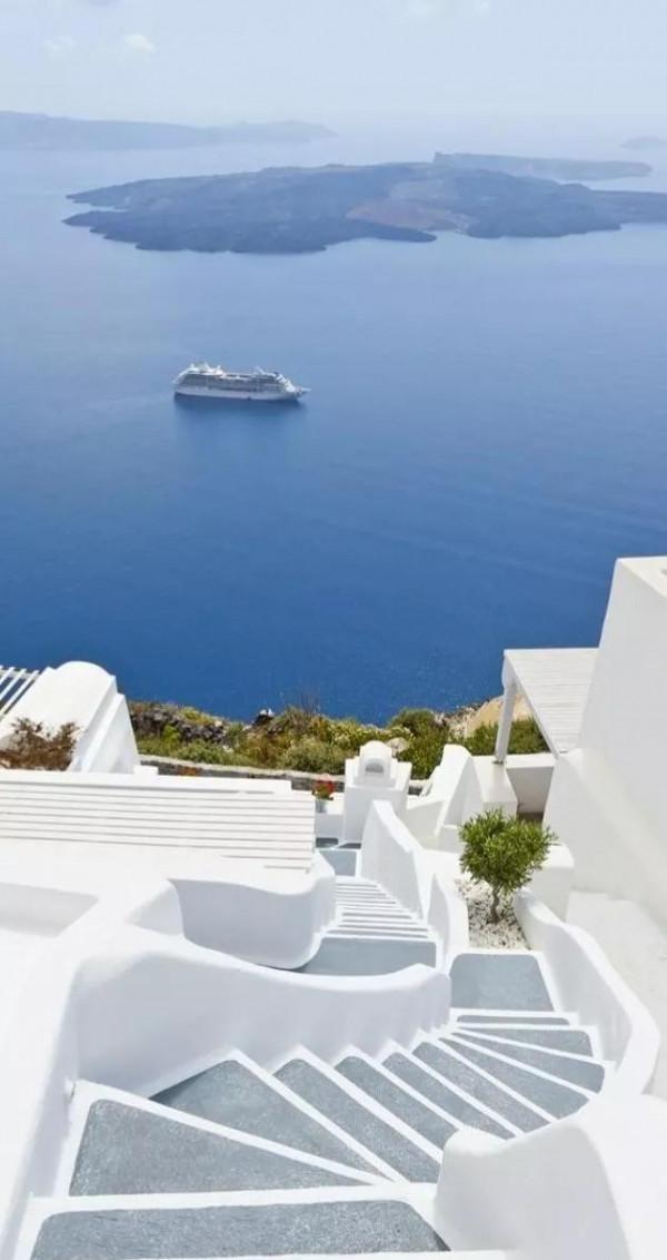 你見過海水、藍天和白雲建造的房子嗎？