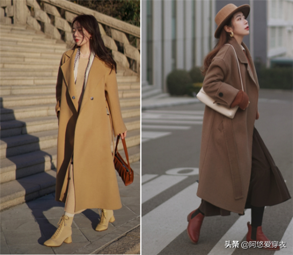 今年穿長大衣時，多配這幾雙&OpenCurlyDoubleQuote;低跟靴&rdquo;，時髦百搭，舒適還不累腳