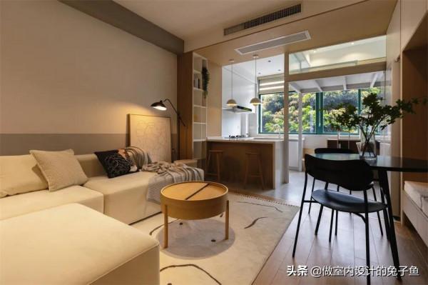 三口之家僅35㎡，因太會佈置而走紅，全屋堪稱“教科書式”裝修