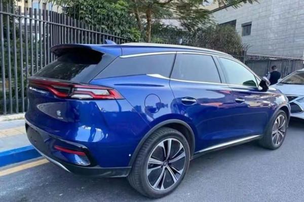 新款比亞迪唐EV實車曝光 3月預售4月上市