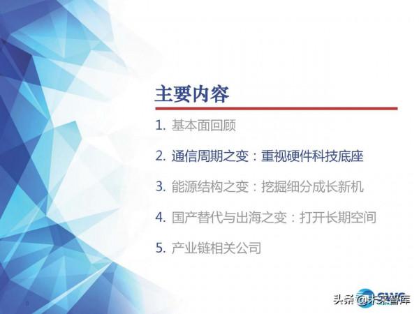 2022年通訊行業投資策略：三大變化共振新成長