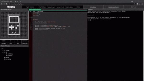 TinyCircuits的Thumby拇指掌機專案已達成Kickstarter籌款目標 TinyCircuits的Thumby拇指掌機專案已達成Kickstarter籌款目標