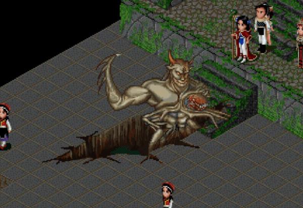 《仙劍1》拜月私下培育的恐怖魔獸，全是人類殘骸和妖怪屍身拼湊