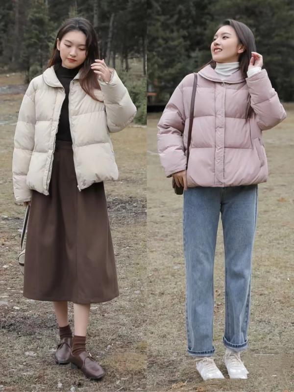 入冬後氣溫驟降，適合小個子的保暖穿搭，俏皮甜美很減齡，真不錯