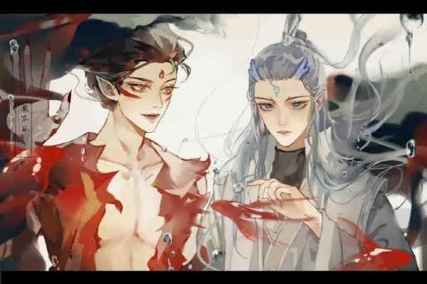 國漫崛起‖哪吒國風漫畫桌布