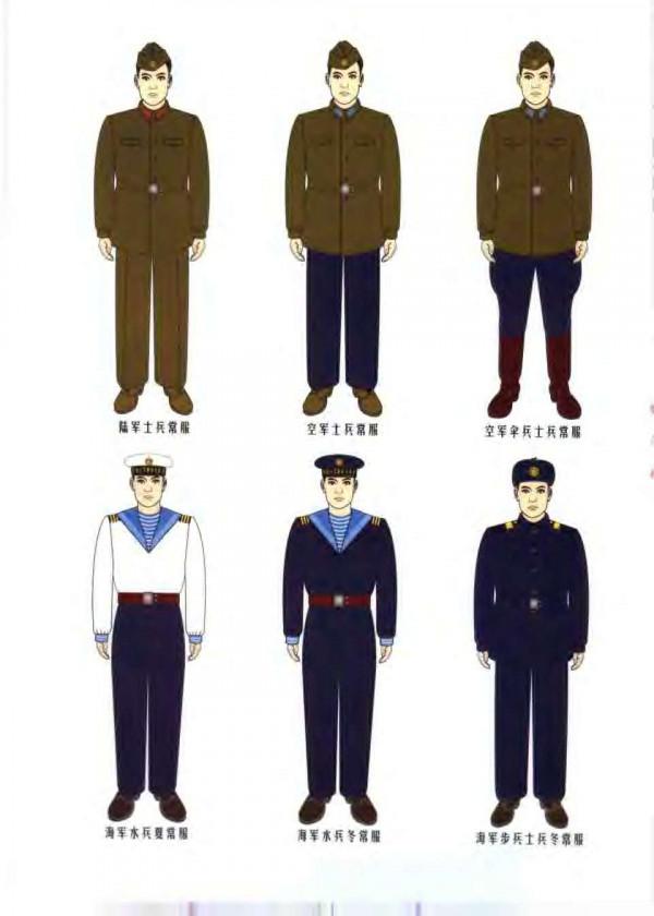 新中國首次軍銜制軍服介紹 新中國首次軍銜制軍服介紹