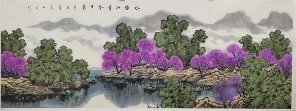 劉亞安：當代“新彩墨第一人”，作品拍賣過千萬