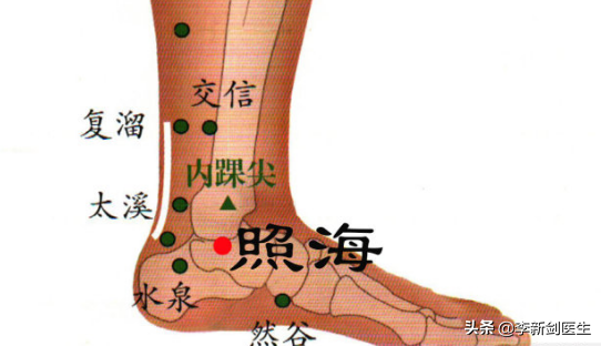 足少陰腎經三穴 足少陰腎經三穴