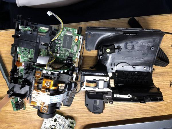 閒著無事又拆臺攝像機 閒著無事又拆臺攝像機