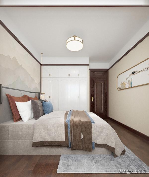 很佩服這對張家口夫妻，房子裝新中式風，耐看有品位，高階還大氣