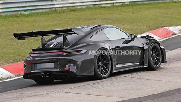 最大功率或為550馬力 保時捷911 GT3 RS最新諜照曝光