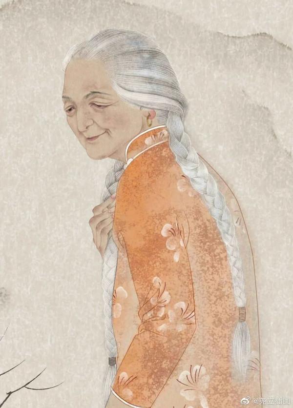 80後清華才女，把“詞牌名”畫成古風美人，每一張都忍不住儲存