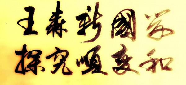 王森新國學之一曰順