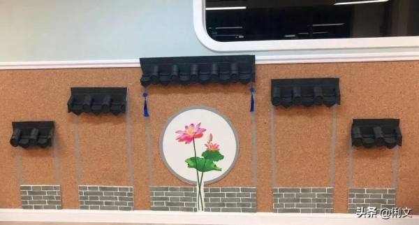 幼兒園新中式環創合集，充滿了江南水鄉的儀式感，孩子們最喜歡了